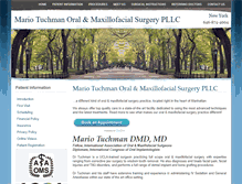 Tablet Screenshot of manhattan-oralsurgery.com